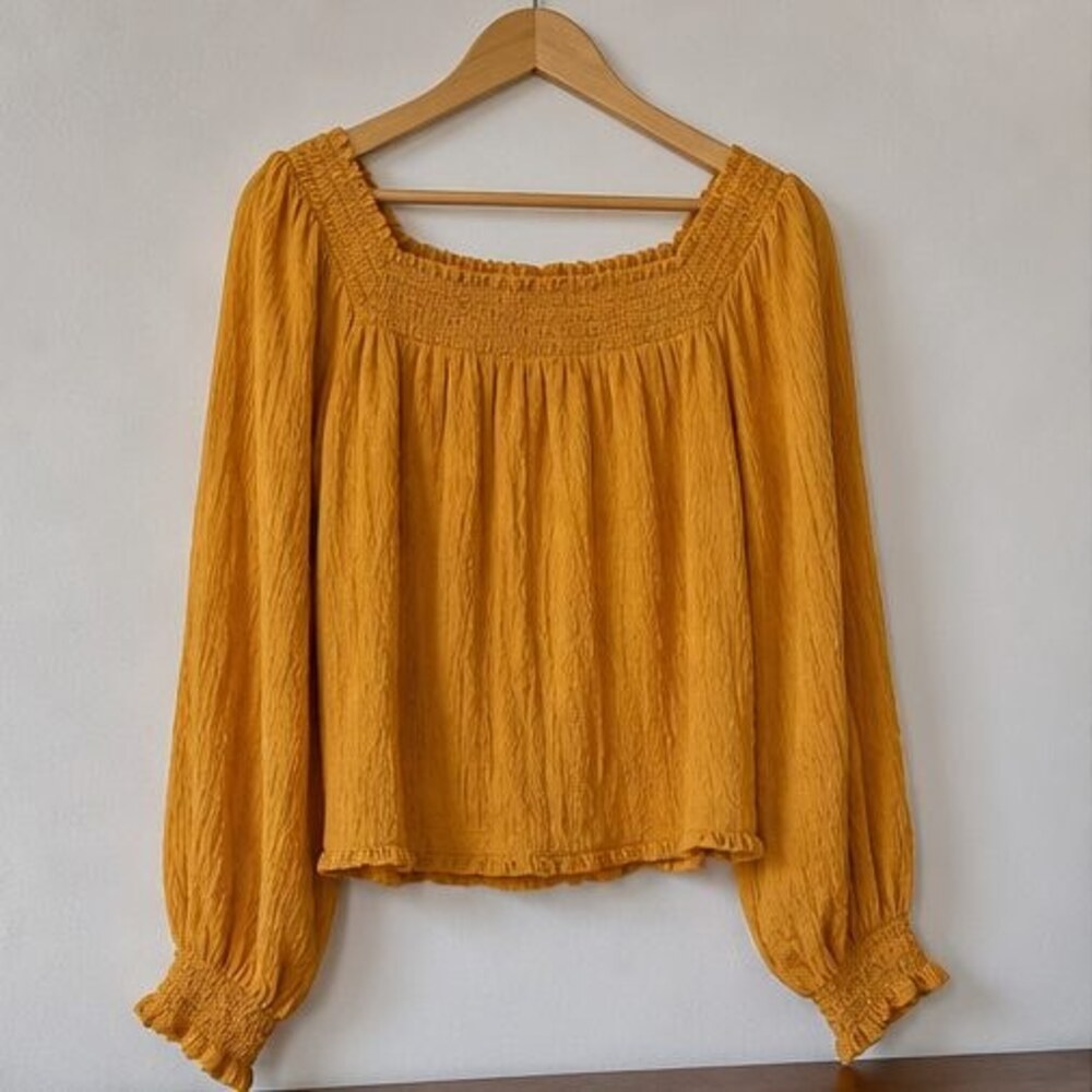 Ivory Button Blouse